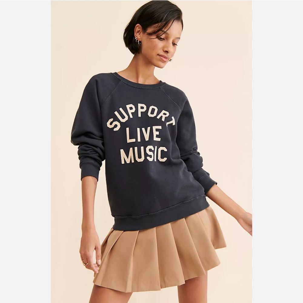 By Anthropologie Original Retro Brand Sweatshirt XS